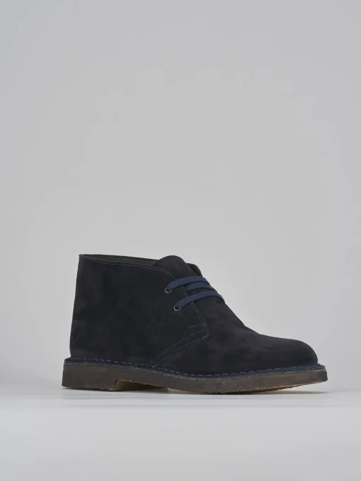 Anfibi camoscio blu