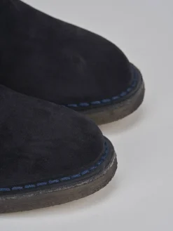 Anfibi camoscio blu