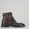 Anfibi pelle bronzo