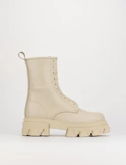 Anfibio tacco 2 cm beige