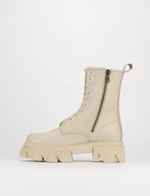 Anfibio tacco 2 cm beige