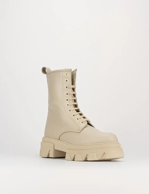 Anfibio tacco 2 cm beige