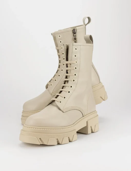Anfibio tacco 2 cm beige