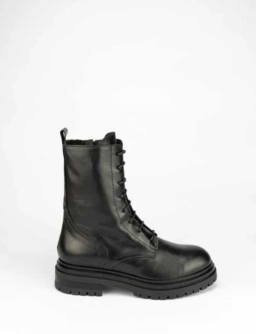 Anfibio tacco 3 cm nero