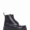 Anfibio tacco 3 cm nero