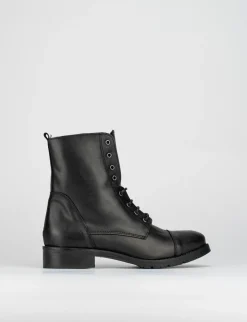 Anfibio tacco 3 cm nero