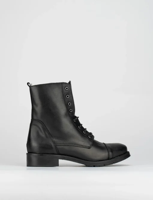 Anfibio tacco 3 cm nero