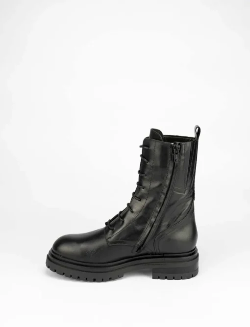 Anfibio tacco 3 cm nero