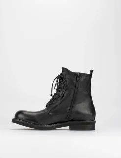 Anfibio tacco 3 cm nero