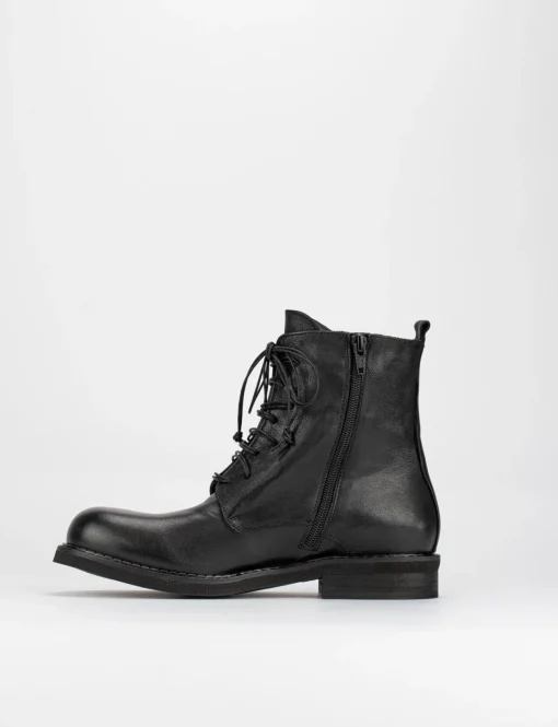 Anfibio tacco 3 cm nero