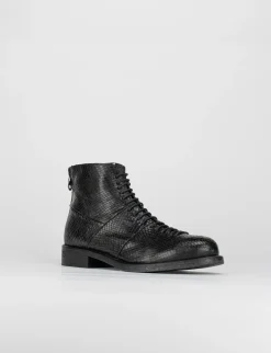 anfibio tacco 2 cm nero
