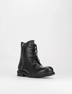 Anfibio tacco 3 cm nero