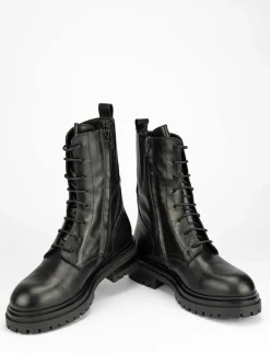 Anfibio tacco 3 cm nero