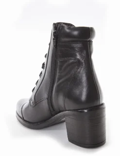 anfibio tacco 5 cm nero