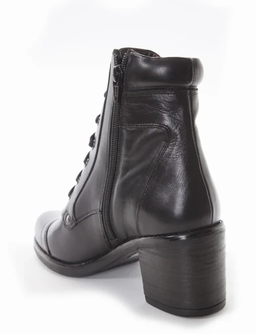 anfibio tacco 5 cm nero