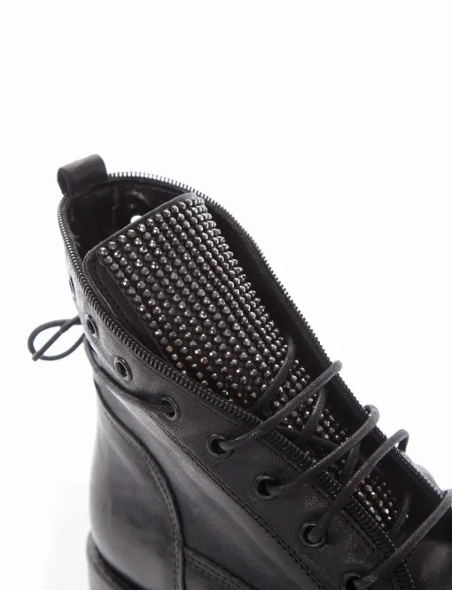 anfibio tacco 2 cm nero