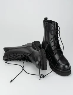 Anfibio tacco 3cm nero