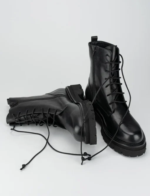 Anfibio tacco 3cm nero