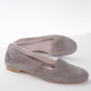Babbuccia tacco 1cm grigio