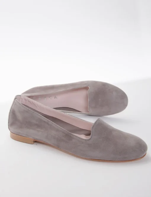 Babbuccia tacco 1cm grigio