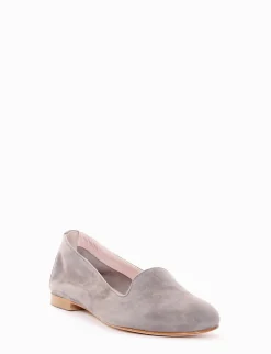 Babbuccia tacco 1cm grigio