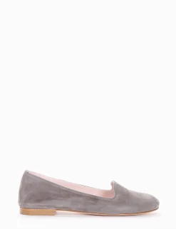 Babbuccia tacco 1cm grigio
