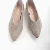 ballerina tacco 1 cm beige