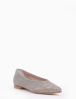 ballerina tacco 1 cm beige
