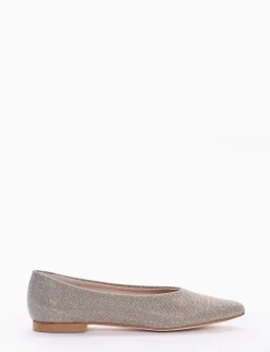 ballerina tacco 1 cm beige