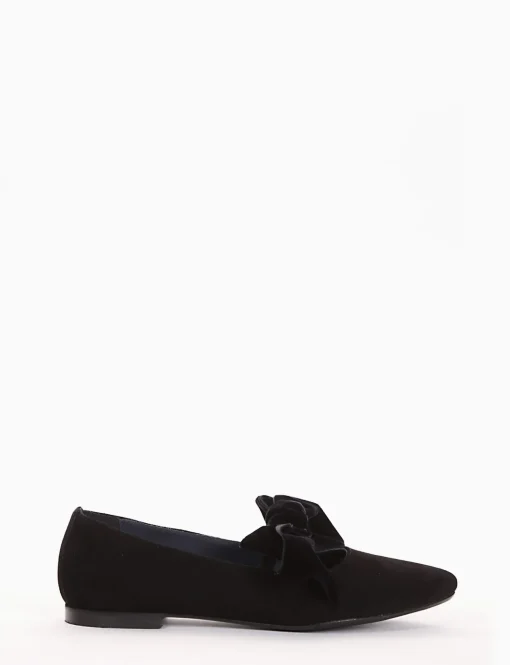 Ballerina tacco 1 cm nero