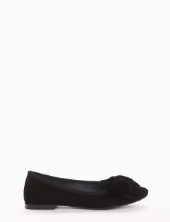 ballerina tacco 1 cm nero