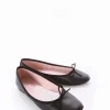Ballerina tacco 1 cm nero