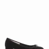 Ballerina tacco 4 cm nero