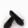 ballerina tacco 1 cm nero