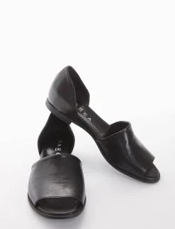 ballerina tacco 1 cm nero