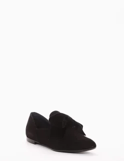 ballerina tacco 1 cm nero