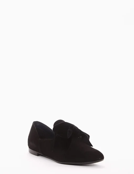 ballerina tacco 1 cm nero