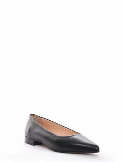 Ballerina tacco 1 cm nero