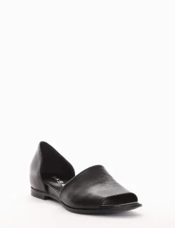 ballerina tacco 1 cm nero