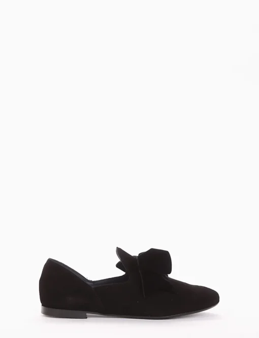 ballerina tacco 1 cm nero