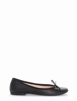 Ballerina tacco 1 cm nero