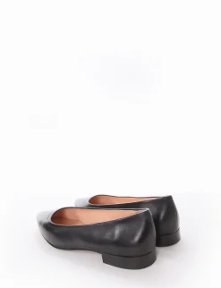 Ballerina tacco 1 cm nero