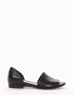 ballerina tacco 1 cm nero