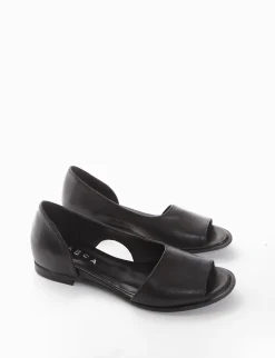 ballerina tacco 1 cm nero