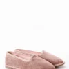 Ballerina tacco 1 cm rosa