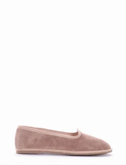 Ballerina tacco 1 cm rosa
