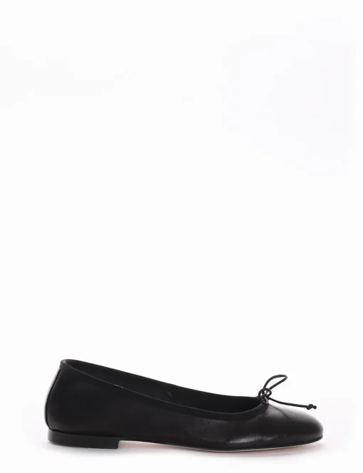 Ballerina tacco 1cm nero