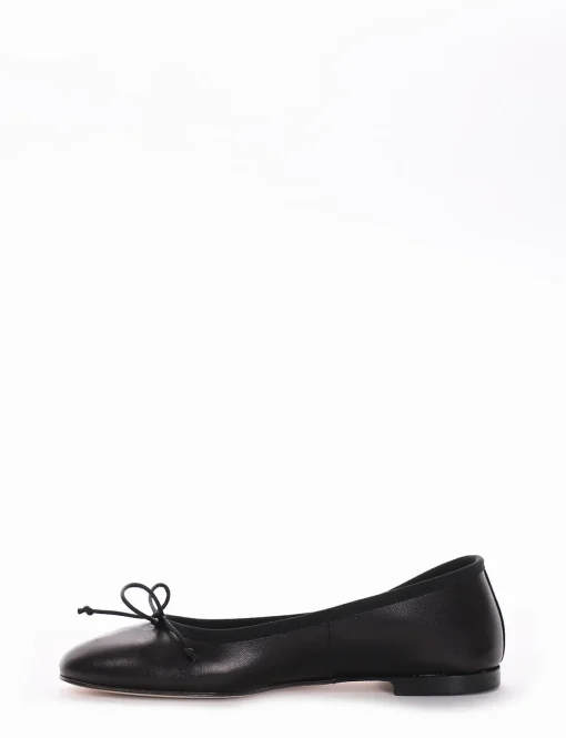 Ballerina tacco 1cm nero