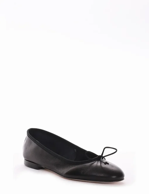 Ballerina tacco 1cm nero