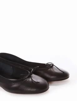 Ballerina tacco 1cm nero